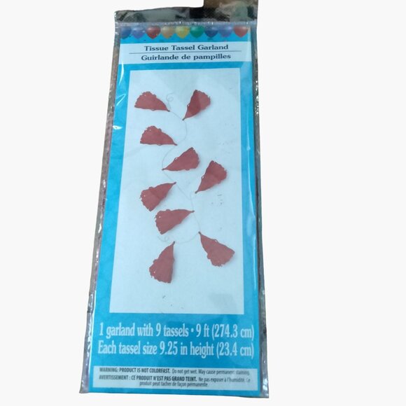 Happy Birthday Party Set 16 Plates 25 Napkins Tablecover Garland Blue Yellow Red - Picture 6 of 12